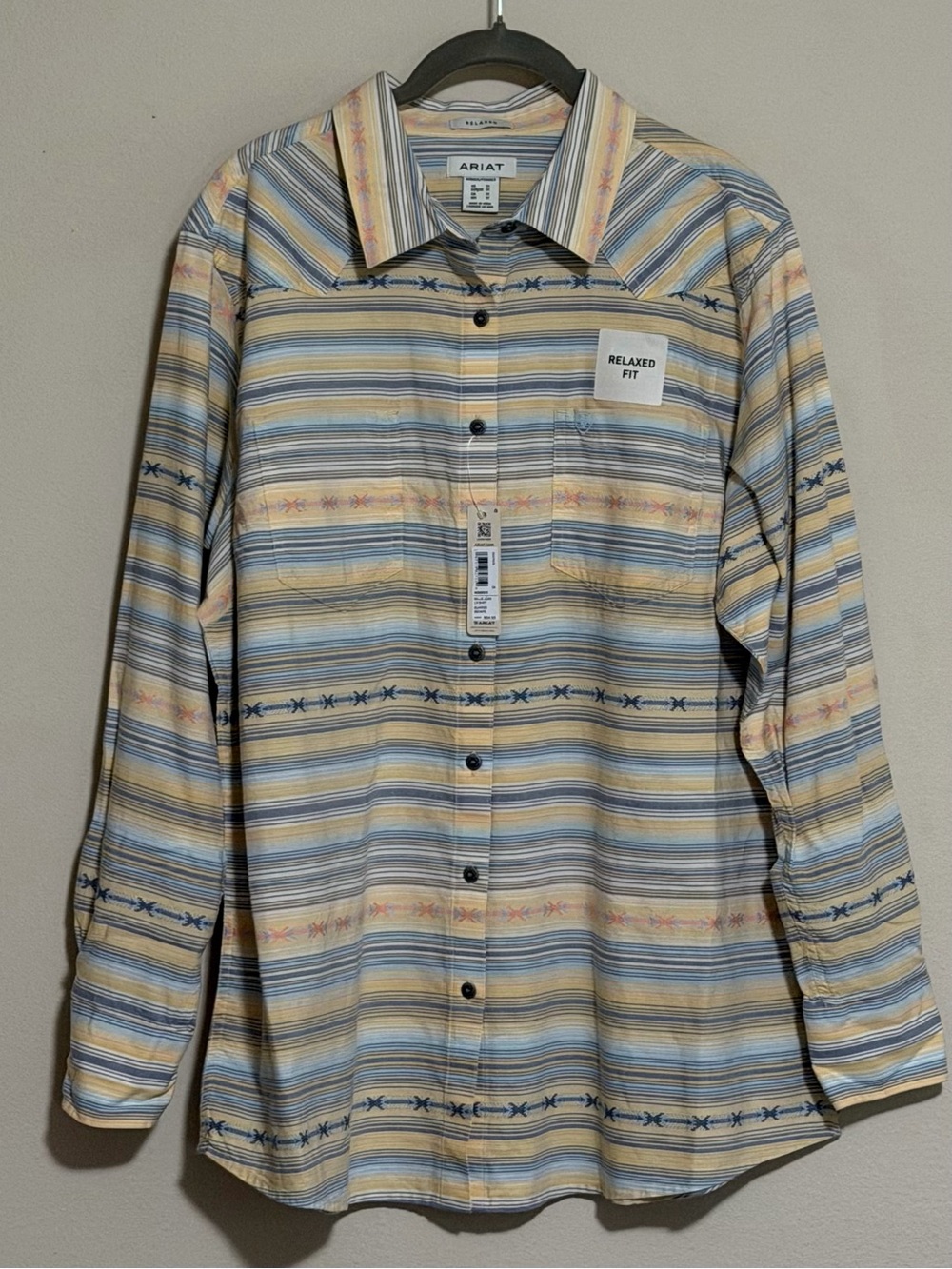 Ariat Relaxed Fit Striped Button-Down